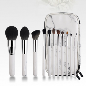 Private Label Cosmetic Brush Tool 12PCS Synthetic Makeup Brushes Eyeshadow Makeup Brush Set