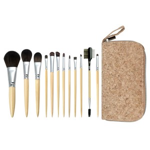 Premium quality eco friendly 12pcs makeup brush set