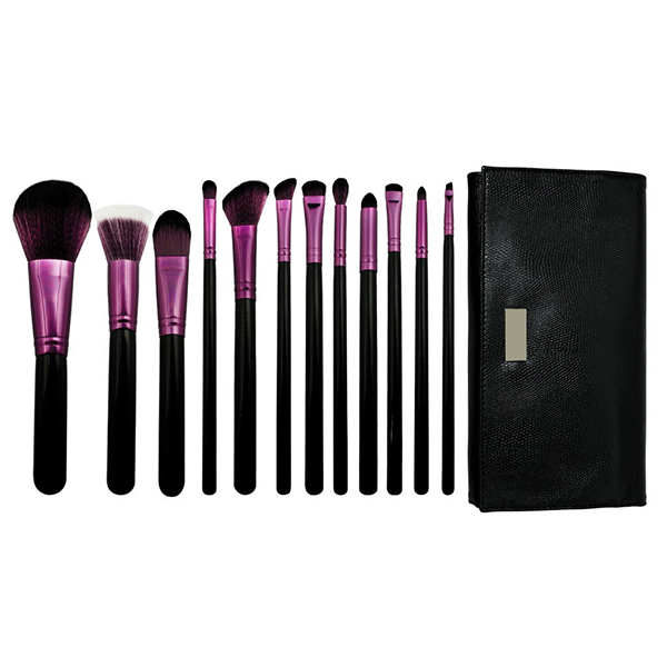 15 Pcs Professional Premium Synthetic Make Up Brushes for Foundation Powder Blush Highlighter Concealer Makeup Brush Kit for Travel
