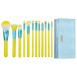 Premium quality eco friendly 12pcs makeup brush set