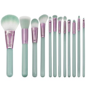 Premium quality eco friendly 12pcs makeup brush set