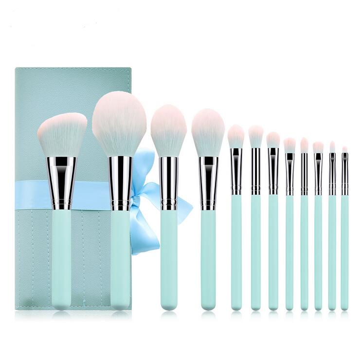 12pcs makeup brush with bag