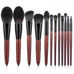 Private label 12pcs Synthetic hair Makeup Brush Set