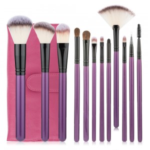 12pcs brush make set up Kit Wholesale Private Label Cosmetic makeup brushes