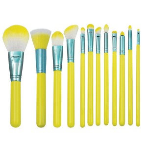 Premium quality eco friendly 12pcs makeup brush set
