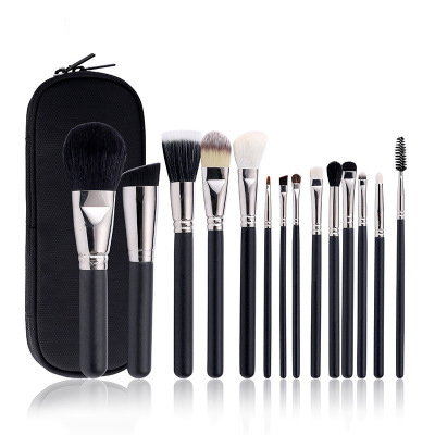 Newest hair Cosmetic Professional 14pcs Make up Brush Set Private label premium cosmetic brush Featured Image
