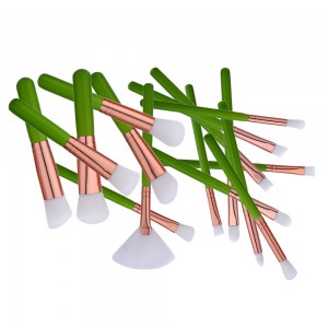 Hot Selling Professional New 15Pcs Vegan Natural Makeup Brush Set