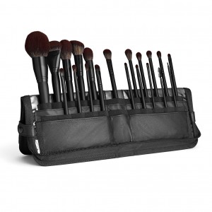 Custom China 20pcs Black makeup brush set Professional cosmetic brush
