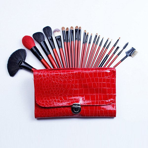 22pcs animal hair makeup brush