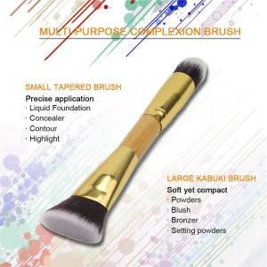 OEM Double sided Face Brush Foundation Concealer brush