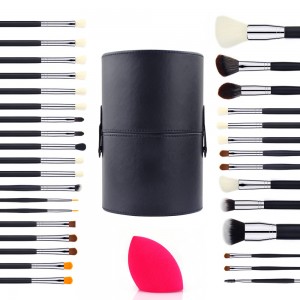Black 33pcs Professional Makeup Brush Set