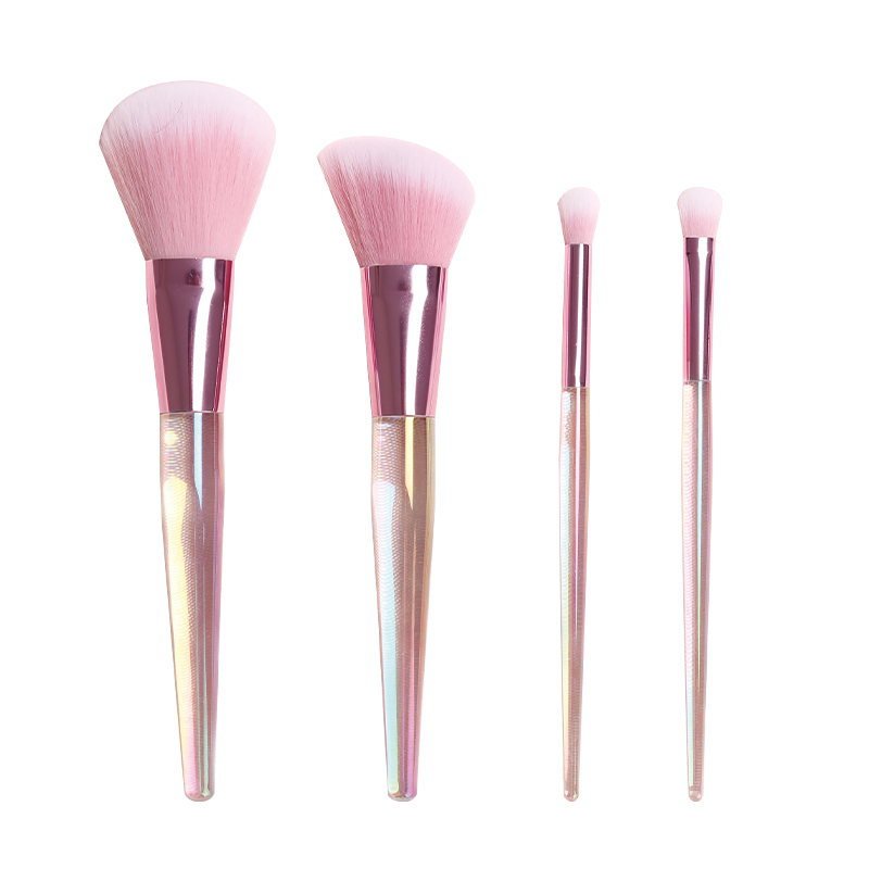 4pcs acrylic makeup brush