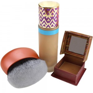Custom Logo Face Body Blender Brush kabuki foudation brush from China factory