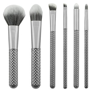 Private label ombre color 6pcs makeup brushes set factory