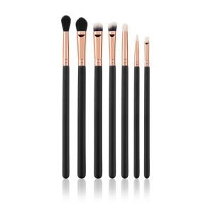 China Customized 7pcs eye brush set with brush bag