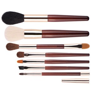 China manufacturer of 7pcs Pony hair makeup brush set