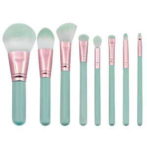 Premium quality 8pcs Kabuki makeup brushes set with private label