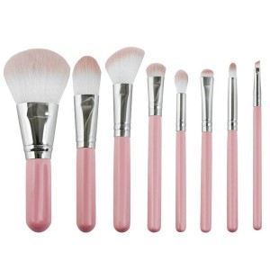 Premium quality 8pcs Kabuki makeup brushes set with private label