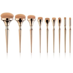 9pcs creative customized makeup brush set best foundation brush