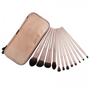 Customize Classical Makeup Brush Set 12Pcs Premium Synthetic Hair Powder Foundation Cosmetics Tools