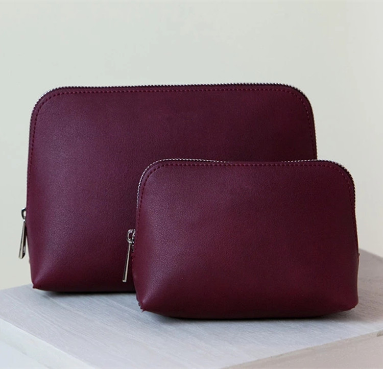 Leather Cosmetic Bag