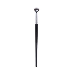 Custom Logo Single Makeup Brushes Eyebrow Black Short Small Lash Mini Mascara Fan Brush Tool