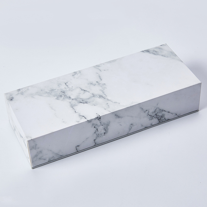 Marble Paper Boxes for Makeup Brushes