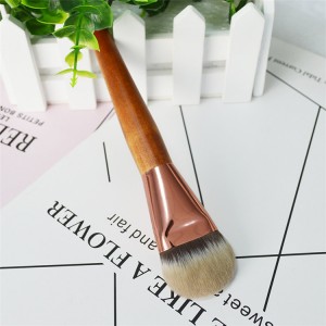 China factory direct Flat Foundation Brush with dense synthetic hair