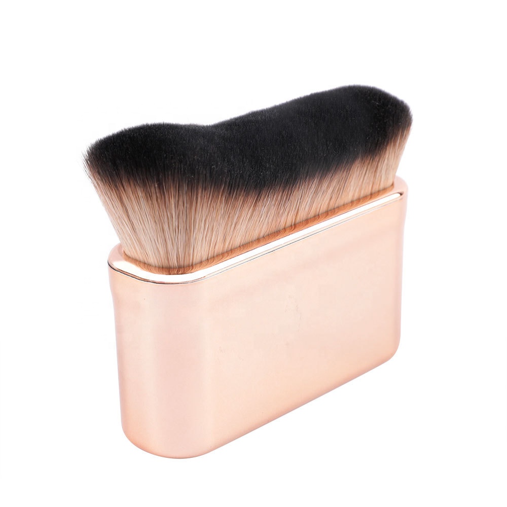 New rose gold curved foundation brush