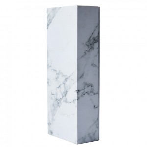 Custom Logo Cosmetic Marble Paper Boxes for Makeup Brushes