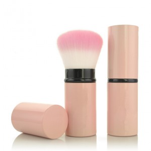 Wholesale Pink Retractable Makeup Brush