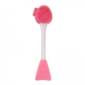 New DIY Beauty Tool 4 in 1 Dual Face Scrubber Double-Ended Face Exfoliating Cleaning Brushes