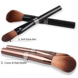 2021 New 7pcs luxury diamond makeup brush set with private label