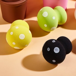 Mushroom Makeup Sponge Puff Soft Latex free BB Cream Foundation Blender Sponge with Coffee Cup