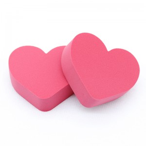 Cosmetics Sponge Puff Heart-shaped Makeup Sponge Facial Foundation Liquid Powder Beauty Blender