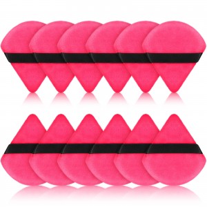 Supper Soft Powder Puff Face Triangle Makeup Puff for Loose Powder Soft Body Cosmetic Tools