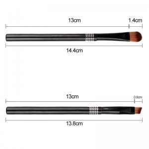 2021 New 7pcs luxury diamond makeup brush set with private label