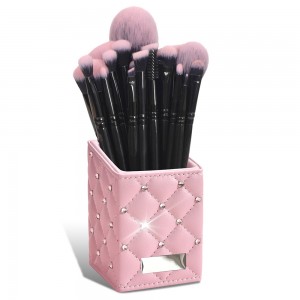 18Pcs Professional Black Makeup Brush Set Soft Synthetic Hair Powder Foundation Eyebrow Beauty Tools