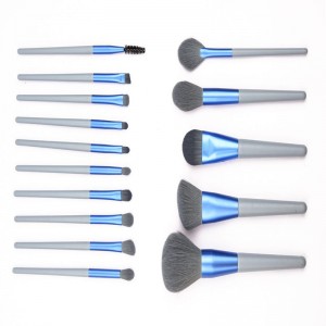 15pcs Professional Beauty Tools Soft Synthetic Hair Kabuki Concealer Eyeshadow Makeup Brushes Custom Logo