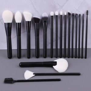 Top Quality Makeup Brushes Professional 18Pcs Synthetic Natural Fiber Makeup Brush Set with Bag