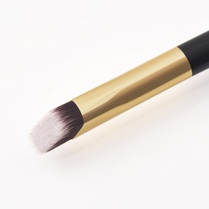 New Multifunctional Single Makeup Brush Square Ferrule Angled Eyebrow Hairline Brush