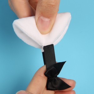 Customize New Loose Powder Puff Round Soft Velvet Cotton Makeup Sponge Baby Powder Puff