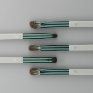 Custom Premium Vegan Beauty Tools 7Pcs Professional Powder Eyeshadow Makeup Brush Set