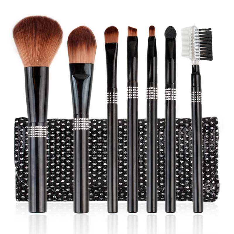 bling bling makeup brushes