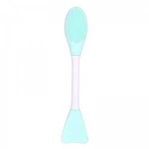 New Silicone Facial Cleansing Brush Cleansing Instrument Mud Mask Brush Facial Mask Scraper Beauty Tool