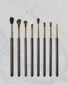 OEM 8pcs Eye makeup eyeshadow nose contour pencil brushes