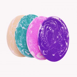 Wholesale Compress Sponge Reusable Face Wash Clean Facial Cleansing Sponge Makeup Remover Pads