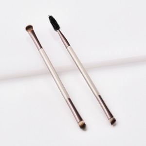 Manufacturer Wholesale Customized Dual face brush Concealer brush eyebrow brush