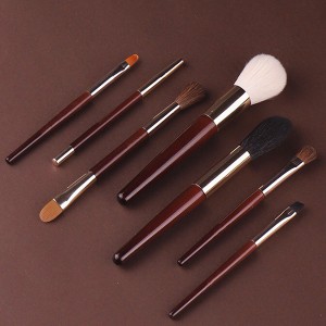 China manufacturer of 7pcs Pony hair makeup brush set