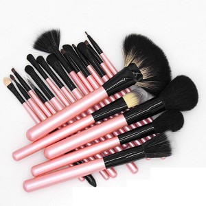 Vegan hair 20pcs makeup brush set